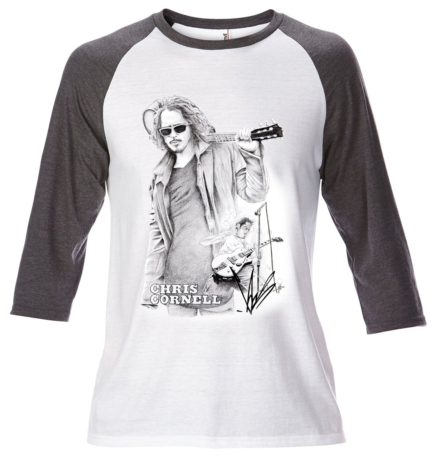 Baseball Tee - Chris Cornell - www.Shopthatapp.com