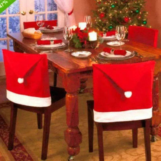 Christmas Chairs Set Xmas table decor hats bulk - www.Shopthatapp.com