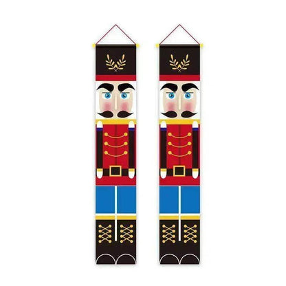 Christmas Decorations Walnut Soldier Couplet - www.Shopthatapp.com