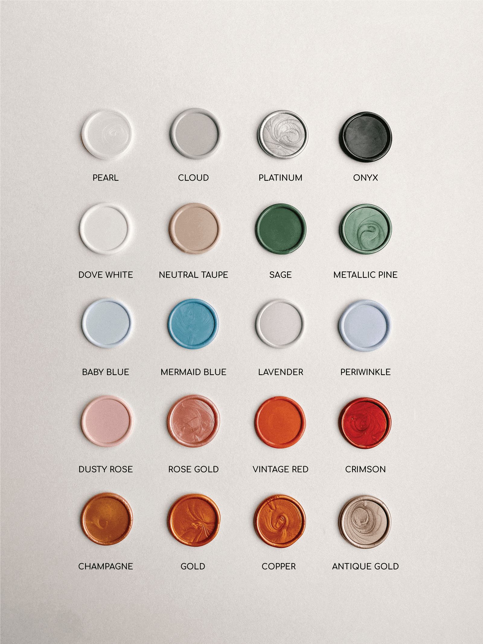 Christmas wax seals - Set of 9 - Www.Shopthatapp.com