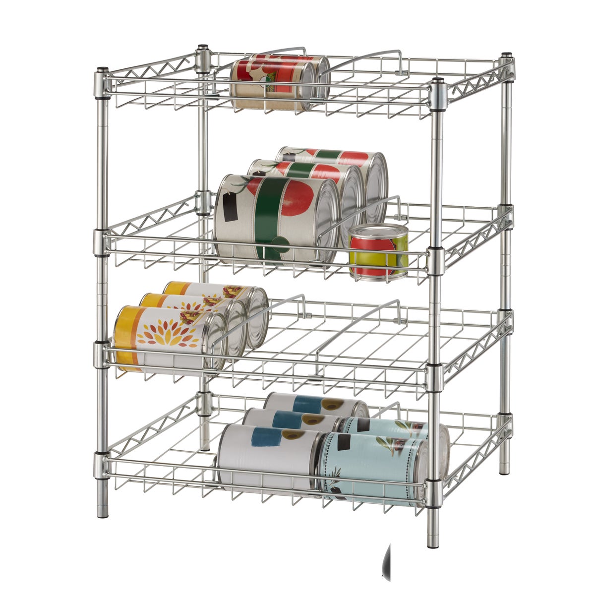 Chrome Can Organizer 2-pack-Home decor-www.Shopthatapp.com-Snake Oil Guru