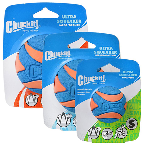 Chuckit!® Ultra Squeaker Balls-Pets supplies and goodies-www.Shopthatapp.com-Size:Small-Natural Health Garden