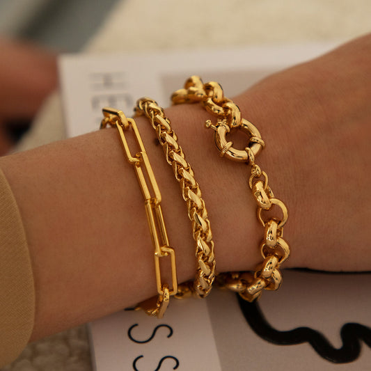 Chunky Chain Bracelet - www.Shopthatapp.com