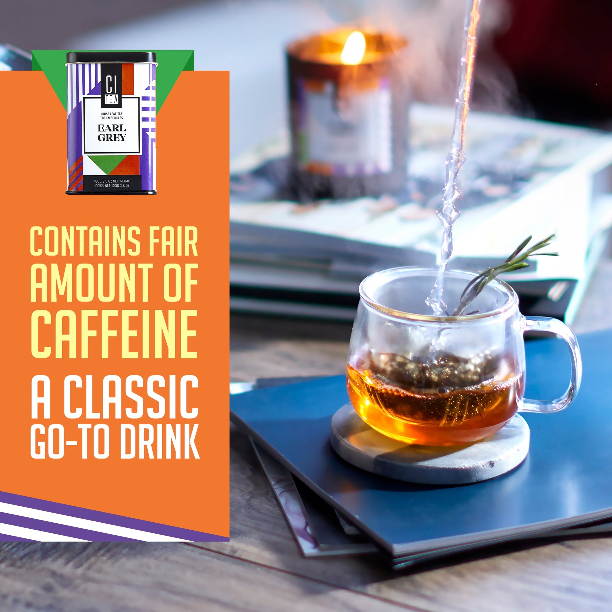 Earl Grey Loose Leaf Tea Bundle of Two - 200g - www.Shopthatapp.com
