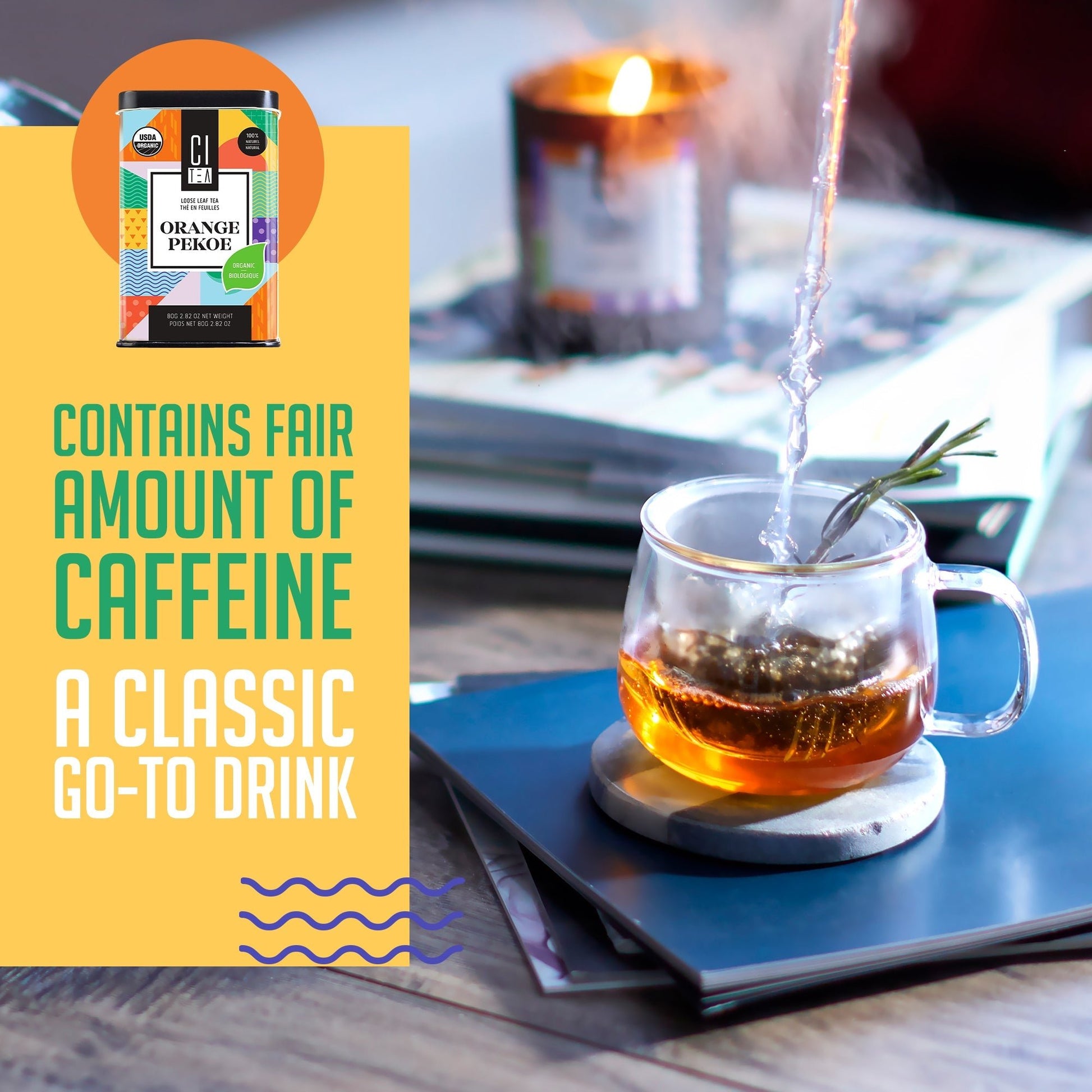 Organic Orange Pekoe Loose Leaf Tea Bundle of Two - www.Shopthatapp.com