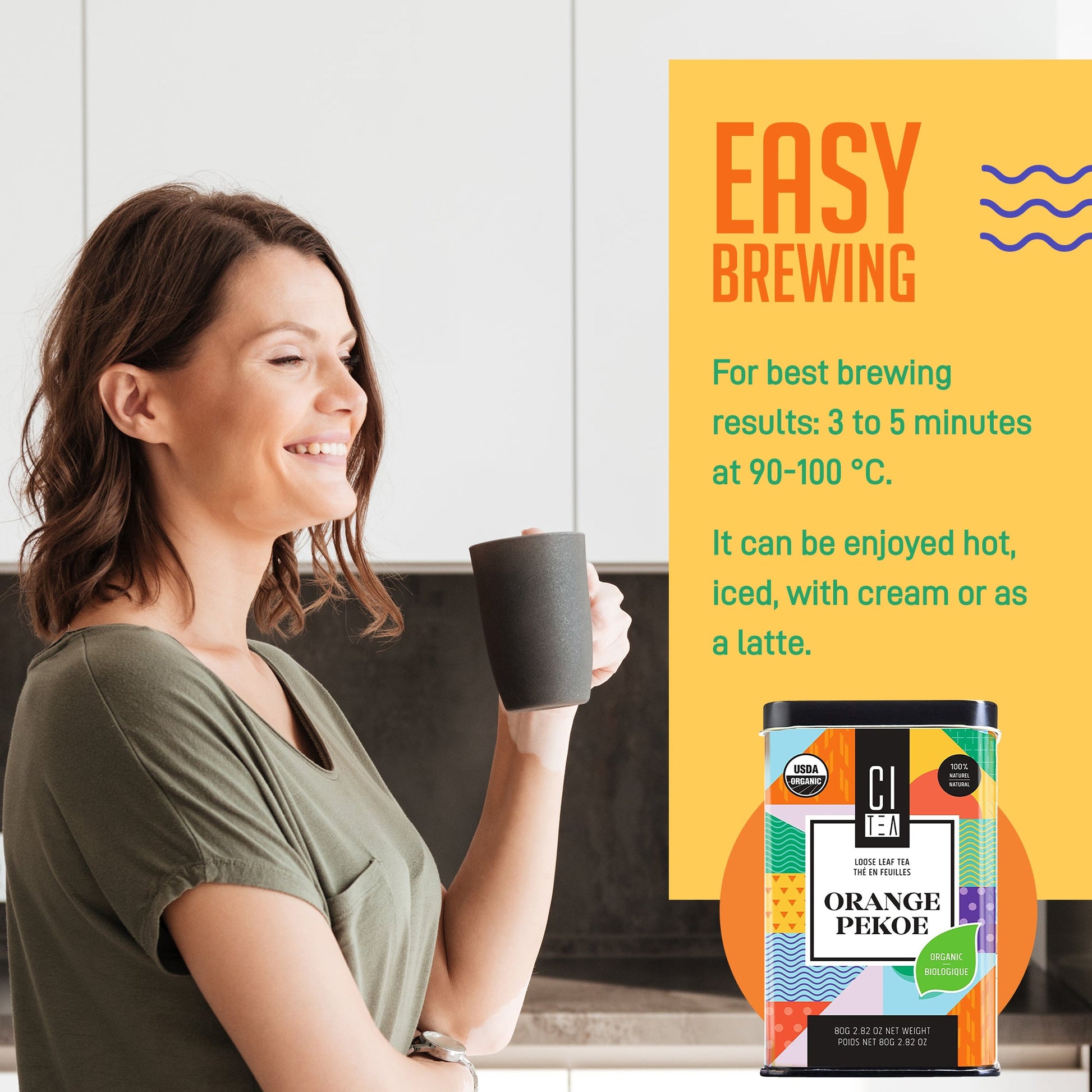 Organic Orange Pekoe Loose Leaf Tea Bundle of Two - www.Shopthatapp.com