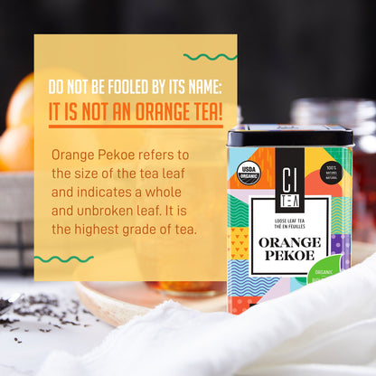 Bio Orange Pekoe Schwarzer Loseblatttee