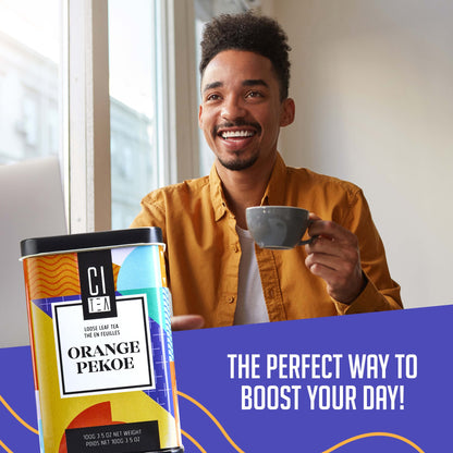 Orange Pekoe Loose Leaf Tea with Teaball - www.Shopthatapp.com
