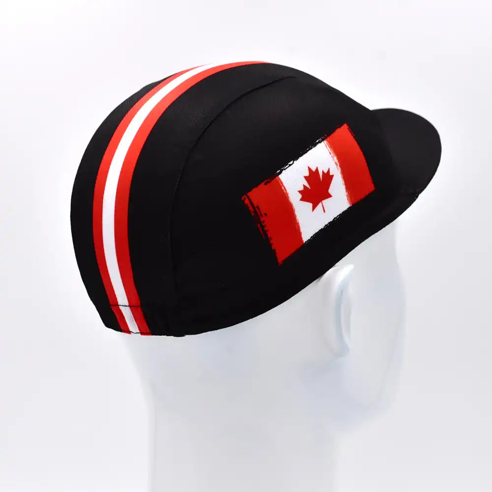 Classic Canada National Flag Pro Team Cycling Cap Riding Outdoor Sports MTB Bicycle Hat - www.Shopthatapp.com #