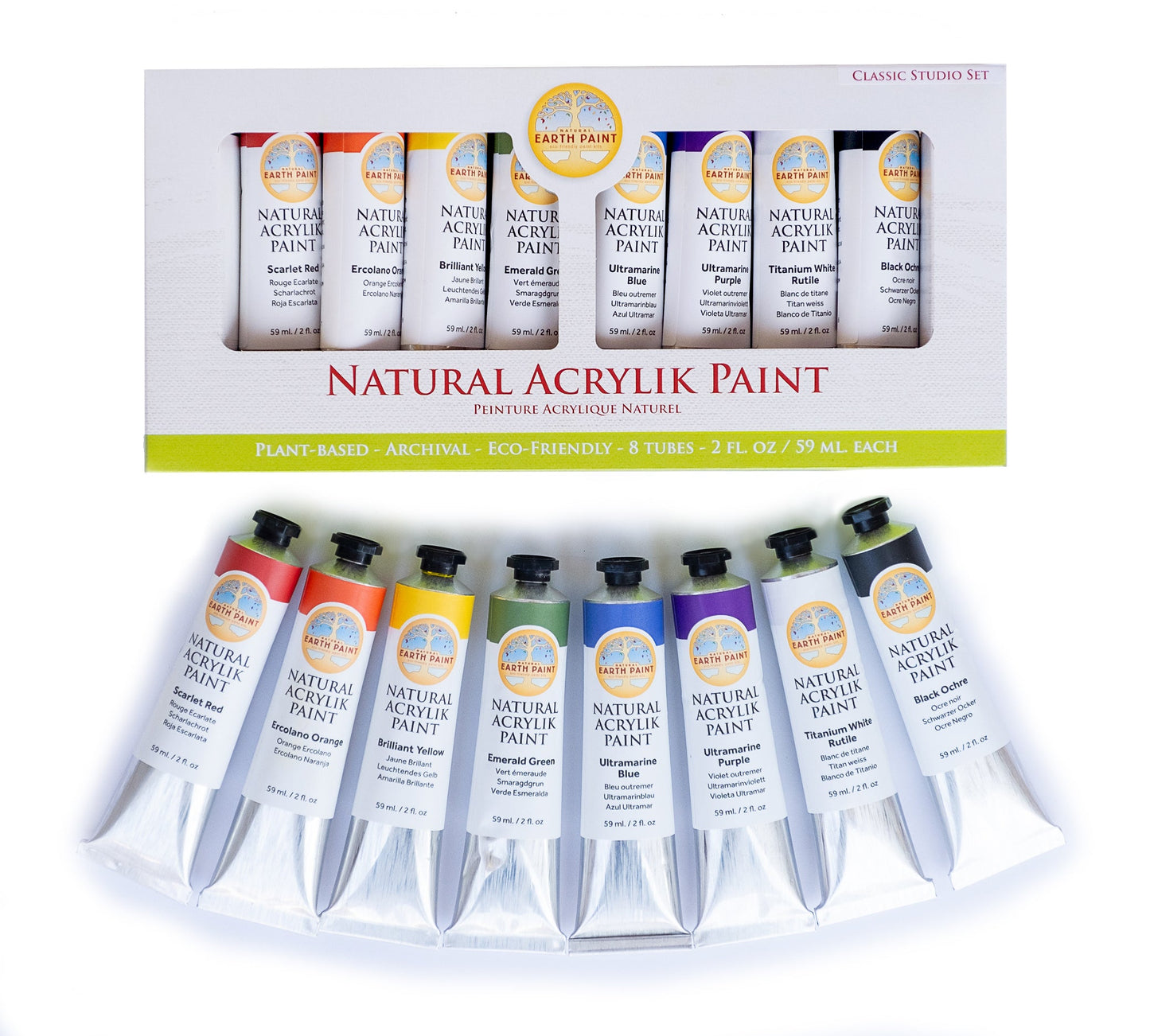 Natural Acrylik Paint Sets™ - www.Shopthatapp.com
