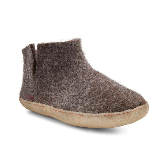 Classic Boot - Brown with Rubber-Shoes-www.Shopthatapp.com-Size:47.0-Betterfelt Canada