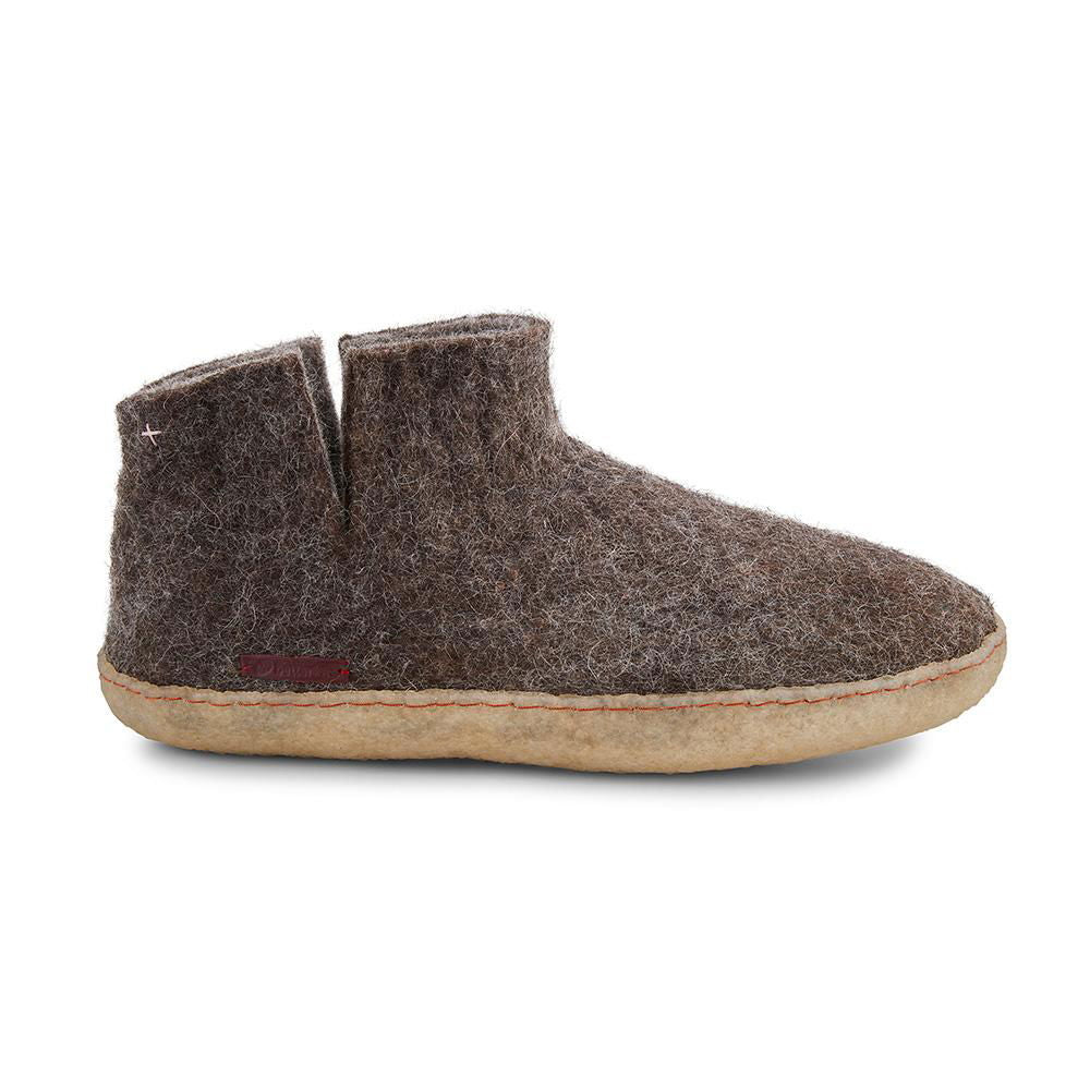 Classic Boot - Brown with Rubber-Shoes-www.Shopthatapp.com-Betterfelt Canada