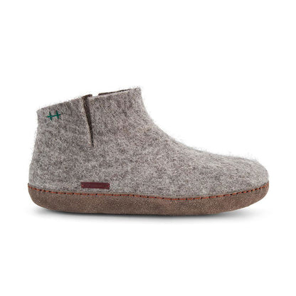 Classic Boot - Grey with Leather - Www.Shopthatapp.com