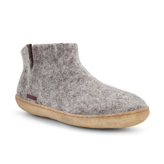 Classic Boot - Grey with Rubber-Shoes-www.Shopthatapp.com-Size:48.0-Betterfelt Canada