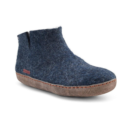 Classic Boot - Navy Blue with Leather-Shoes-www.Shopthatapp.com-Size:49.0-Betterfelt Canada
