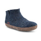 Classic Boot - Navy Blue with Leather - Www.Shopthatapp.com