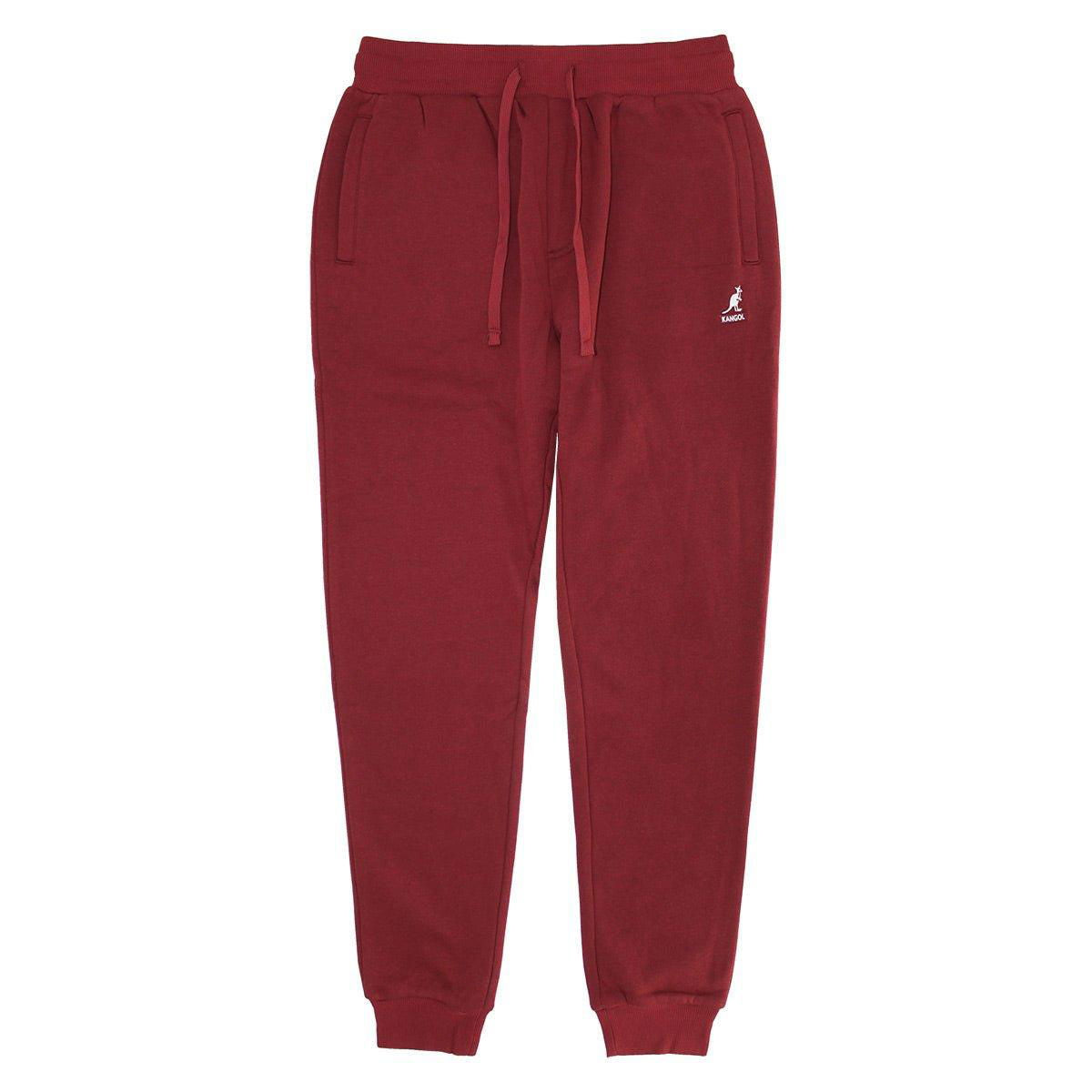 Classic EMB Jogger rib cuff-Him and her joggers-www.Shopthatapp.com-Color:Maroon-Size:XXL-Fashion Hub Club