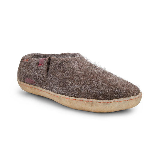 Classic Shoe - Brown with Rubber-Shoes-www.Shopthatapp.com-Size:47.0-Betterfelt Canada