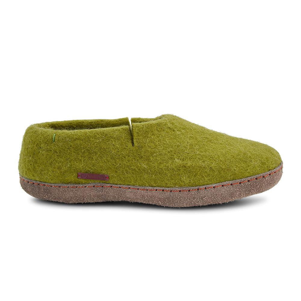 Classic Shoe - Lime Green with Leather-Shoes-www.Shopthatapp.com-Betterfelt Canada