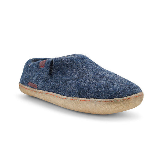 Classic Shoe - Navy Blue with Rubber-Shoes-www.Shopthatapp.com-Size:47.0-Betterfelt Canada