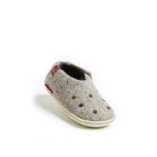Classic Shoe for Kids - Grey with Rubber-Shoes-www.Shopthatapp.com-Size:34.0-Betterfelt Canada