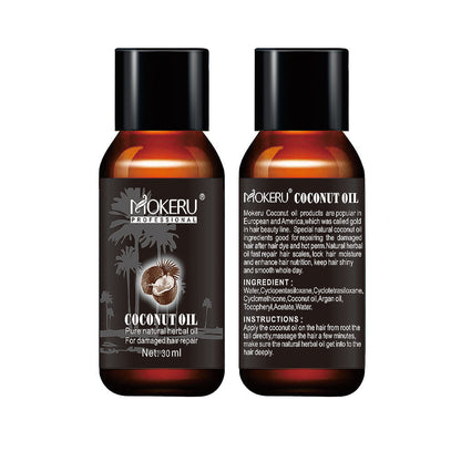 Coconut Oil Repair Frizz Repair Damage Hair Care Hair - www.Shopthatapp.com