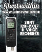 Sony ICD-PX470 Digital Wide-Stereo MP3 Voice Recorder with S-Microphone, Built-In USB, 4 GB Memory, SD Memory Slot and 55 Hours Recording - www.Shopthatapp.com