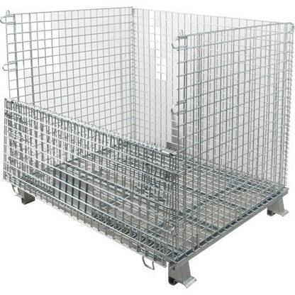 Collapsible Wire Container, 40" W x 48" D x 42" H, 4000 lbs. Capacity - www.Shopthatapp.com #