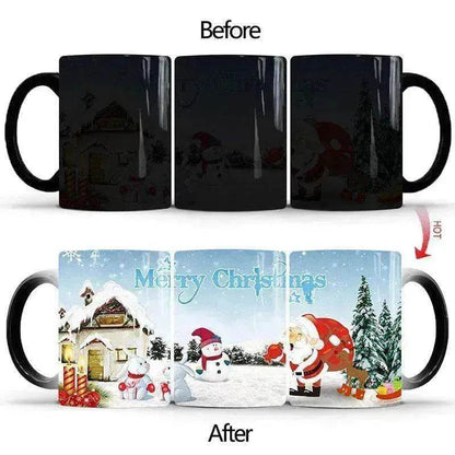 Color Change Christmas Mug Heat Sensitive Cup - www.Shopthatapp.com