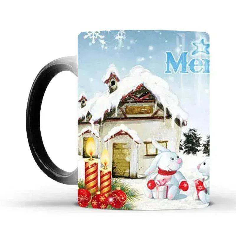 Color Change Christmas Mug Heat Sensitive Cup - www.Shopthatapp.com
