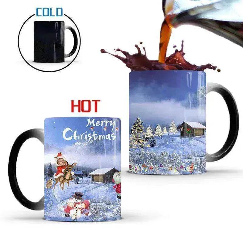 Color Change Christmas Mug Heat Sensitive Cup - www.Shopthatapp.com