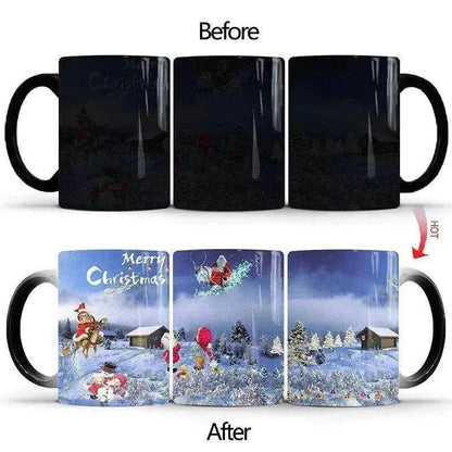 Color Change Christmas Mug Heat Sensitive Cup - www.Shopthatapp.com