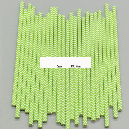 Color paper straws bronzing straws - www.Shopthatapp.com