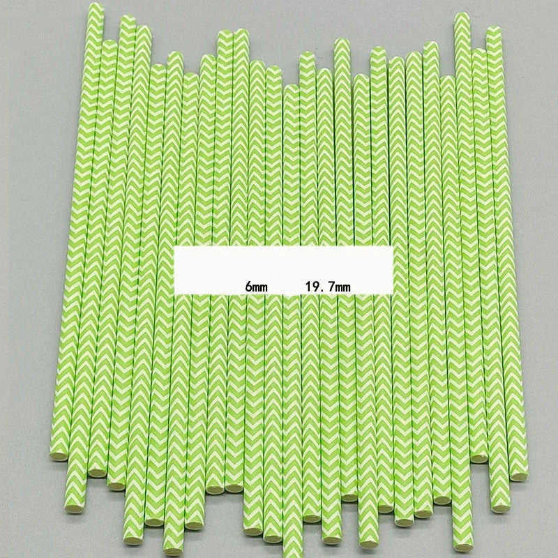 Color paper straws bronzing straws - www.Shopthatapp.com