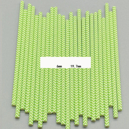Color paper straws bronzing straws - www.Shopthatapp.com