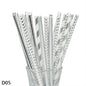 Color paper straws bronzing straws - www.Shopthatapp.com