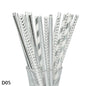 Color paper straws bronzing straws - www.Shopthatapp.com