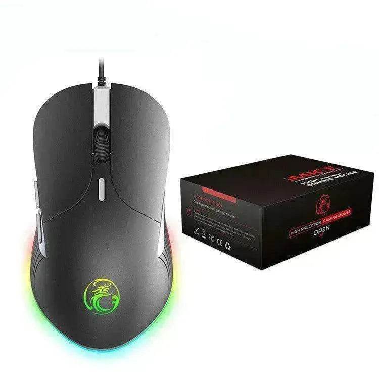 Colorful RGB Breathing Light Gaming Silent Gaming Mouse - www.Shopthatapp.com