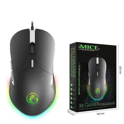 Colorful RGB Breathing Light Gaming Silent Gaming Mouse - www.Shopthatapp.com