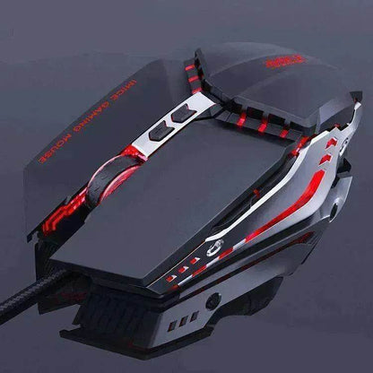 Colorful RGB Breathing Light Gaming Silent Gaming Mouse - www.Shopthatapp.com