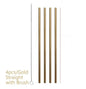 Colourful Reusable Stainless Steel Straws - www.Shopthatapp.com
