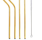 Colourful Reusable Stainless Steel Straws - www.Shopthatapp.com