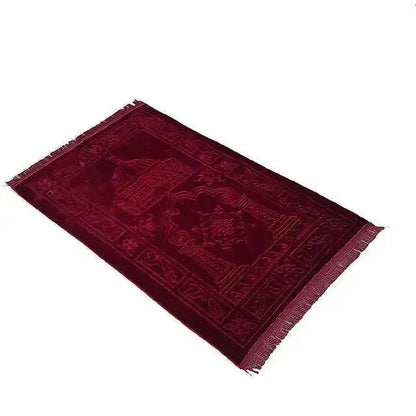 Comfortable Prayer Mat Excellent Islamic Prayer Rug Janamaz - www.Shopthatapp.com