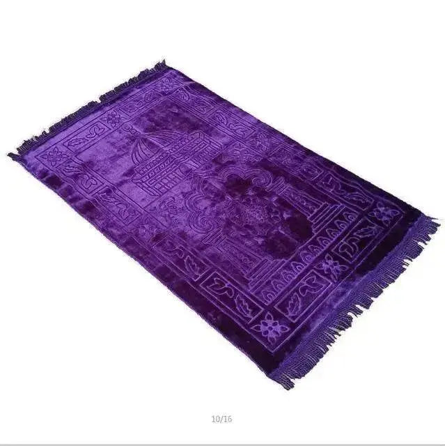 Comfortable Prayer Mat Excellent Islamic Prayer Rug Janamaz - www.Shopthatapp.com