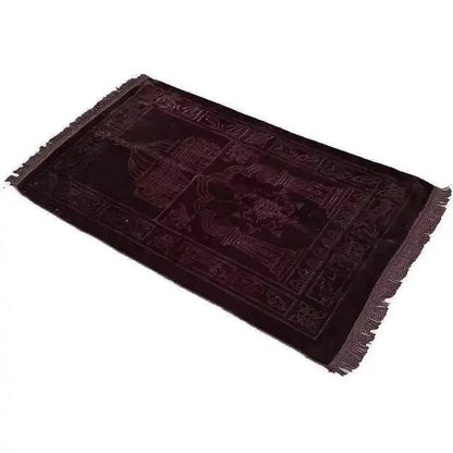 Comfortable Prayer Mat Excellent Islamic Prayer Rug Janamaz - www.Shopthatapp.com