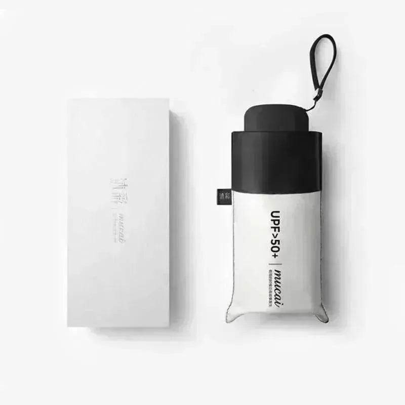 Compact UV-Proof Mini Umbrella: Windproof & Durable - www.Shopthatapp.com