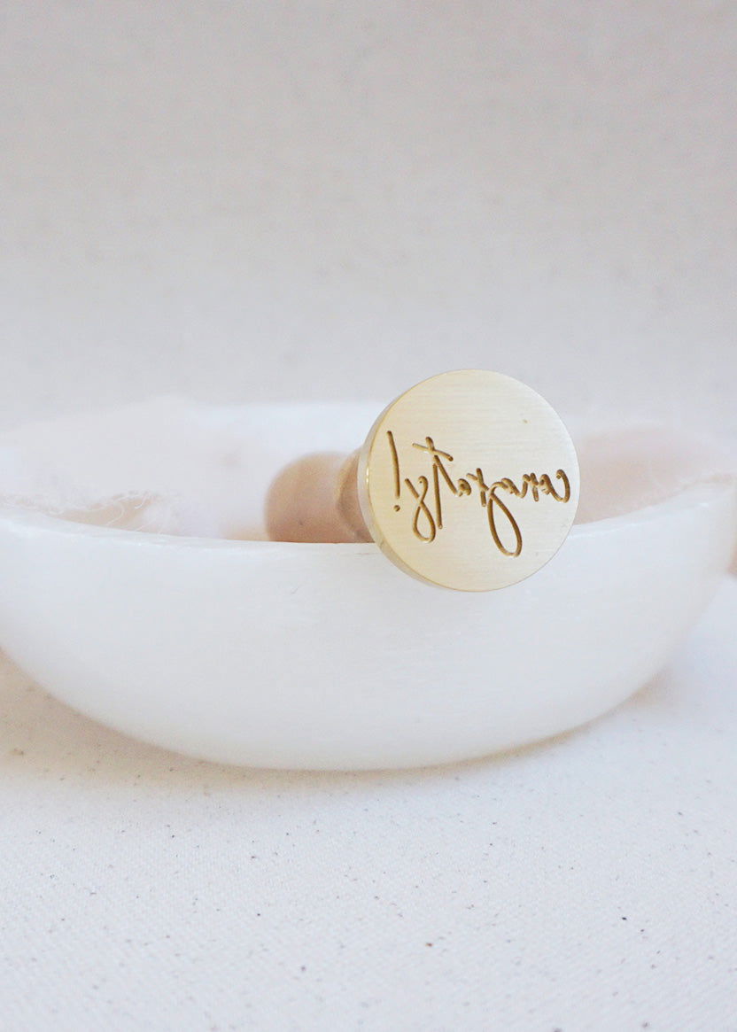 Congrats wax stamp - Www.Shopthatapp.com