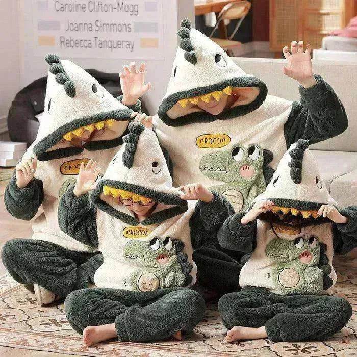 Coral Velvet Cute Cartoon Thick Pajamas - www.Shopthatapp.com #