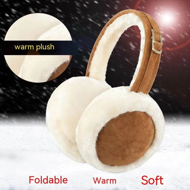 Couple Earmuff Plush Ear Warmer Cold-proof Folding Earmuffs To Undertake Orders - www.Shopthatapp.com #