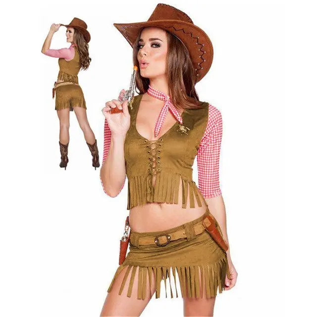 Cowboy Halloween Pirate Costume - www.Shopthatapp.com